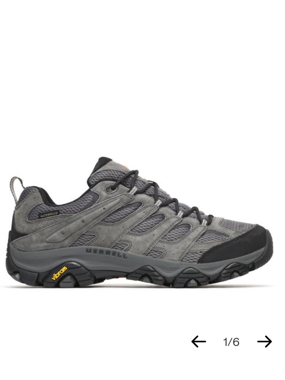 GUC Merrell Men's Waterproof Moab 3 Hiking shoes Size 8.5